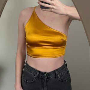 Gold Crop Top